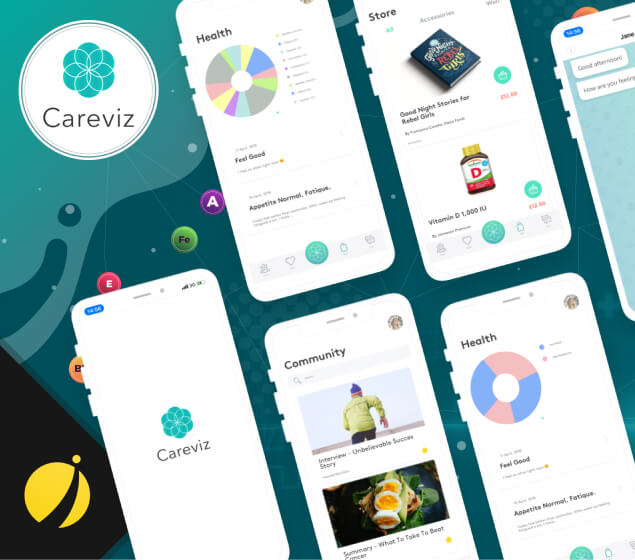 Careviz healthcare project. urlaunched healthcare project
