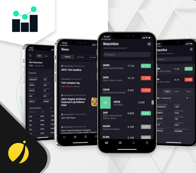 sahmik - portfolio app. financial app. urlaunched